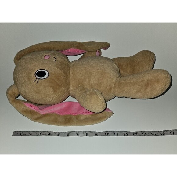 BABW Build A Bear Kabu Pawlette Bunny Rabbit Plush Brown Pink Heart Easter - Picture 8 of 8